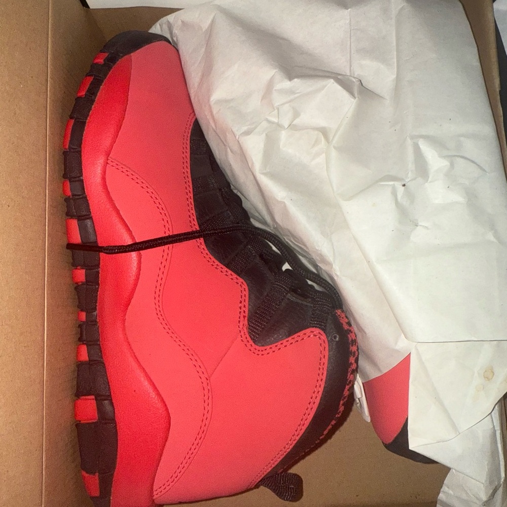 Jordan Women's Sneakers - Red and Black